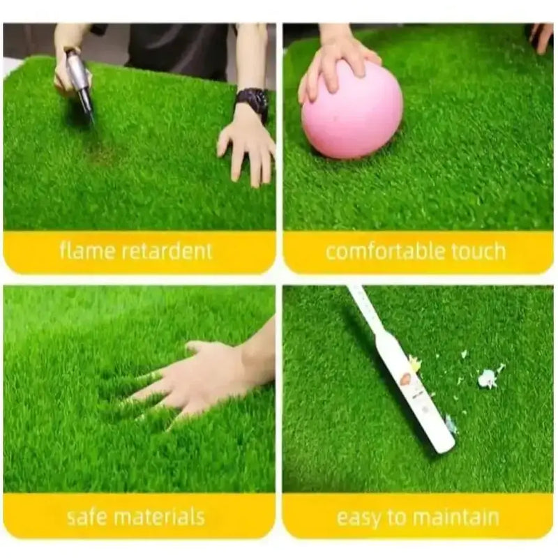 Habicare SS Artificial Indoor & Outdoor Synthetic Grass Mat (1–5m) Artificial Indoor & Outdoor Synthetic Grass Mat (1–5m)