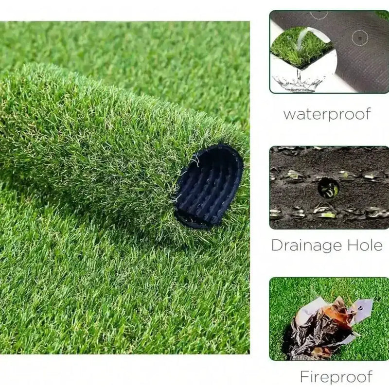 Habicare SS Artificial Indoor & Outdoor Synthetic Grass Mat (1–5m) Artificial Indoor & Outdoor Synthetic Grass Mat (1–5m)