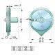 Vetus Clearview Screen 300mm Diameter 12V Marine Glass Screen For Unmatched Visibility At Sea – view 1