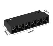 salelink.co.nz Unbranded LED Magnetic Spotlight Grille Light LED Magnetic Spotlight Grille Light | Action Outdoors NZ