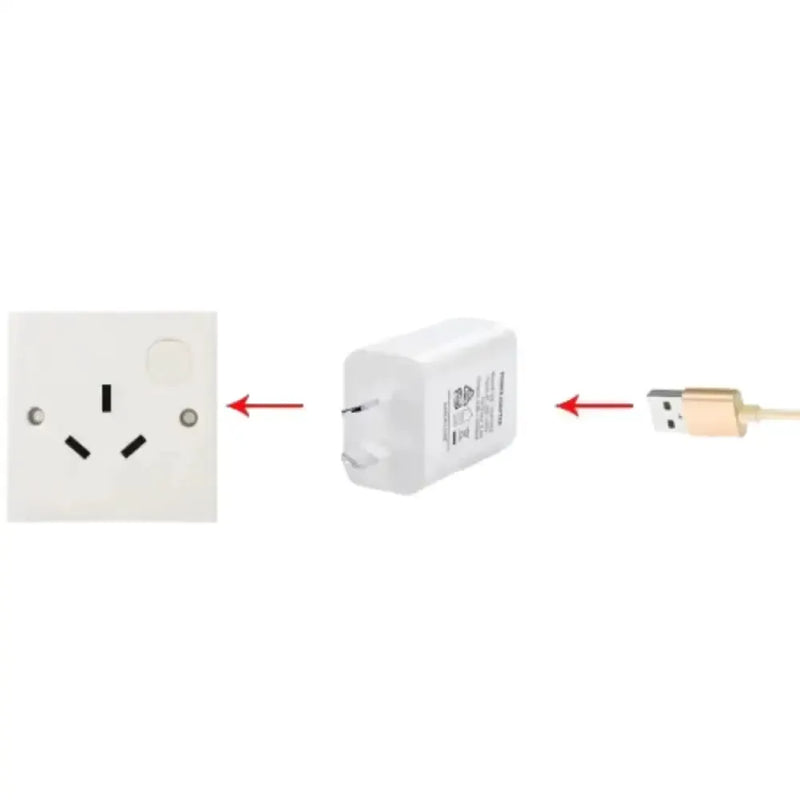 Habicare TWS AU Travel Adapter USB Charger 5V 1A/2A AU Travel Adapter USB Charger 5V 1A/2A