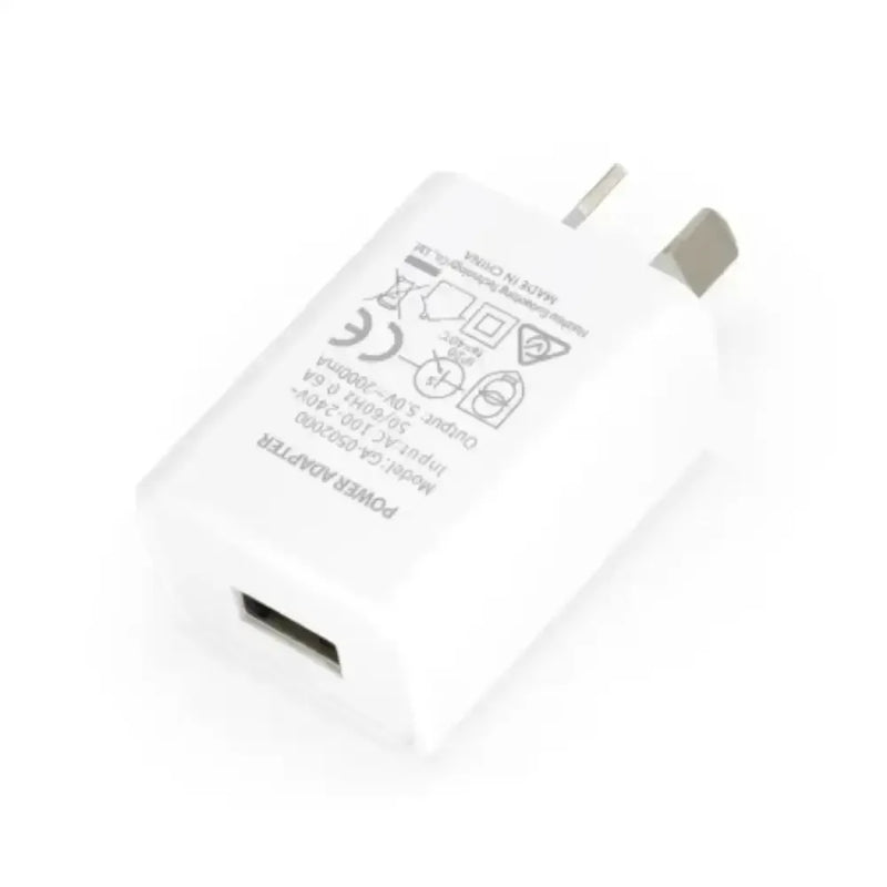 Habicare TWS AU Travel Adapter USB Charger 5V 1A/2A AU Travel Adapter USB Charger 5V 1A/2A