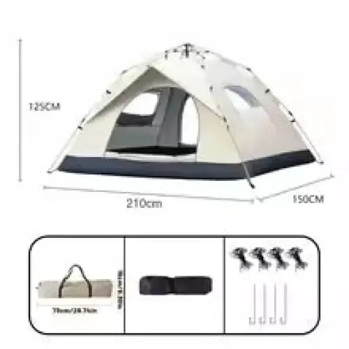 Habicare SS Automatic Quick-Open Camping Tent (2 sizes available) Automatic Quick-Open Camping Tent (2 sizes available)