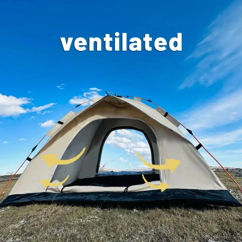 Habicare SS Automatic Quick-Open Camping Tent (2 sizes available) Automatic Quick-Open Camping Tent (2 sizes available)