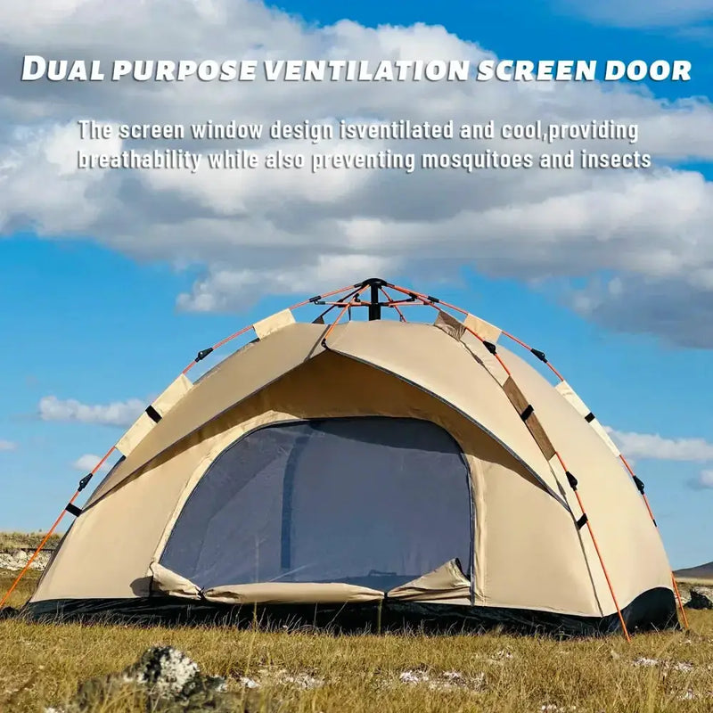 Habicare SS Automatic Quick-Open Camping Tent (2 sizes available) Automatic Quick-Open Camping Tent (2 sizes available)