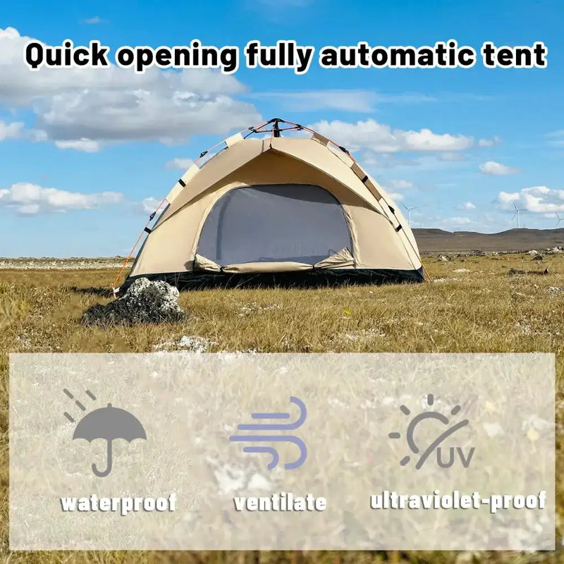 Habicare SS Automatic Quick-Open Camping Tent (2 sizes available) Automatic Quick-Open Camping Tent (2 sizes available)