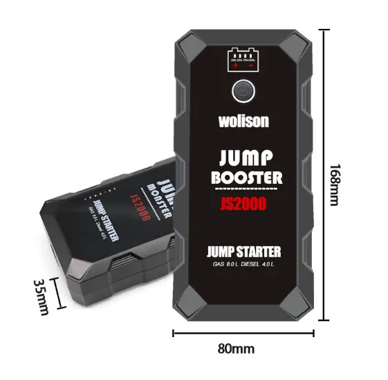 salelink.co.nz Unbranded 20000mAh Jump Starter 2000A 20000mAh Jump Starter 2000A Power Bank JS2000