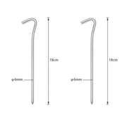 Awning Tie Down Straps (with tensioner) for Caravans & RV's – view 8