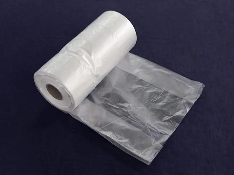L (250+120X450MM) Plastic Trash Bags in Roll - 500pcs/roll – view 1
