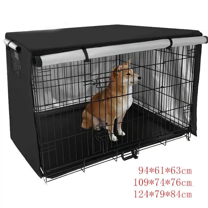 Waterproof Oxford Cloth Dog Crate Cover 3 Sizes Optional – view 1