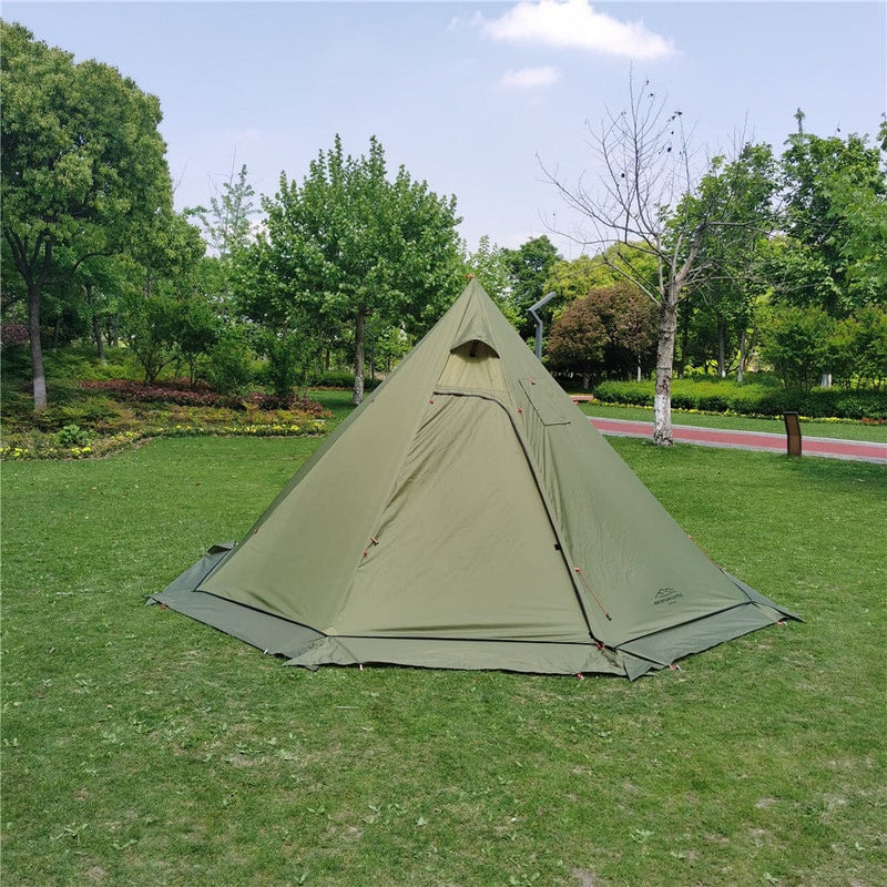 Mead's Supply & Equipment Outfitters limited 400PRO Winter Snow Tent With Aluminum Poles And Snow Skirt 400cm Diameter 400PRO Winter Snow Tent With Aluminum Poles