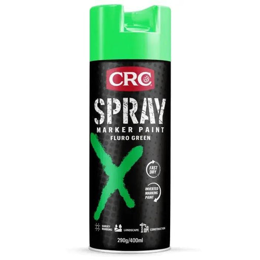 Wholesale CRC Spray Marker Paint Fluro Green 400ml (Pack of 6)