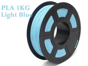 PLA 3D Printing Filament 1KG - Light Blue – view 5