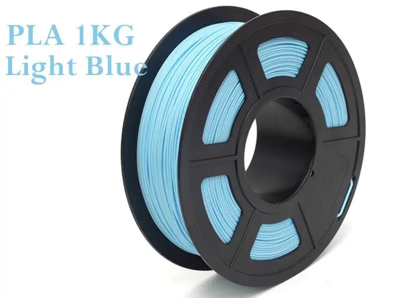 PLA 3D Printing Filament 1KG - Light Blue – view 5