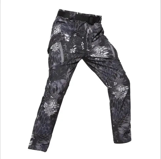 Men's Tactical Outdoor Assault Pants - Shark Skin Soft Shell Cargo Pants | Military Style – view 1