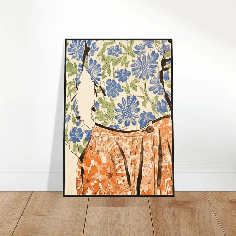Blank Wall Print Shop Print Material Fashion Floral #4 Fashion Floral #4