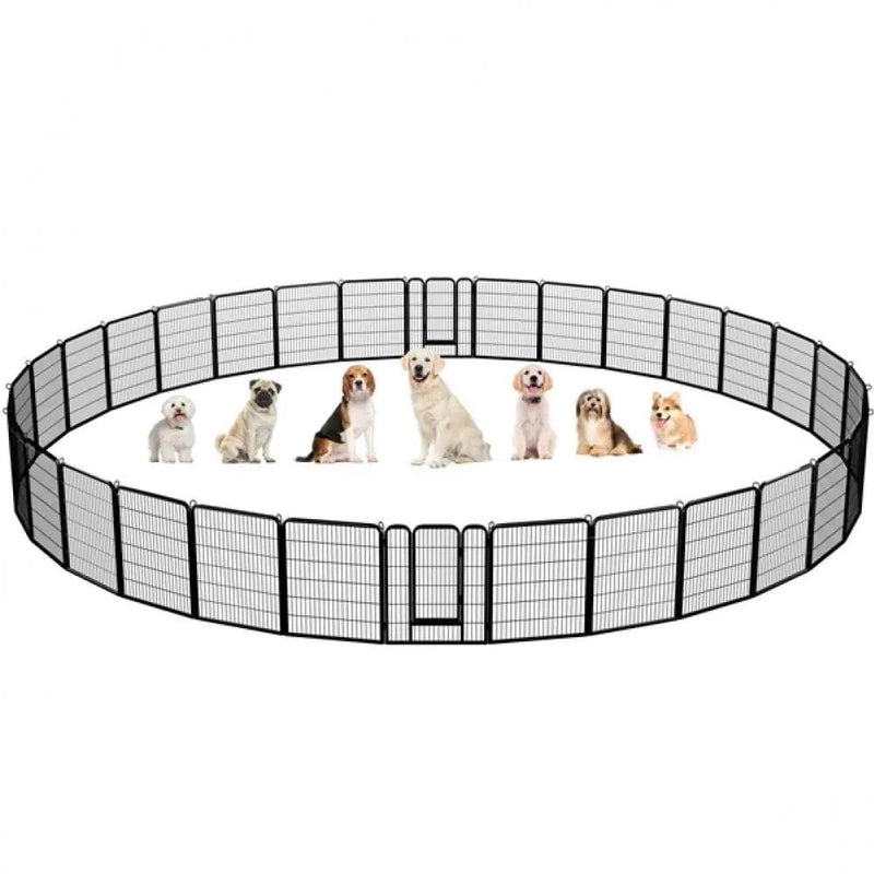 Yaheetech 32x Panel Heavy Duty Dog Playpen Dog Pen 32x Panel Heavy Duty Dog Playpen Dog Pen