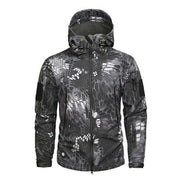 Mead's Supply & Equipment Outfitters limited Digital Camo Waterproof Mountaineering Jacket Windproof Breathable Unisex Digital Camo Waterproof Mountaineering Jacket
