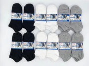 (36 Pairs) MIX colour Thin Ankle Socks M7-11/ W9-13 – view 6
