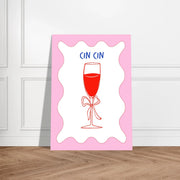 Blank Wall Print Shop Print Material Cin Cin Cin Cin