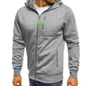 Men's Cotton Hoodie Jacket — Soft Fleece Kangaroo Pocket | Casual & Gym Wear – view 9