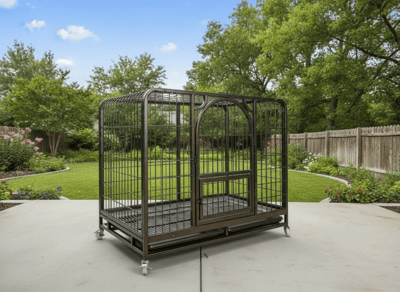 dealonline.co.nz dealonlinenz 110CM XL Metal Pet Cage with Wheels 110CM XL Metal Pet Cage with Wheels