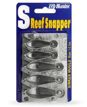 Pro Hunter General 1oz/2oz/3oz Pro Hunter Small Reef Sinker Mould Pro Hunter Small Reef Sinker Mould for Fishing