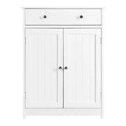 Free-Standing Bathroom Cabinet Storage Cabinet with 1 Drawer 2 Doors – view 1