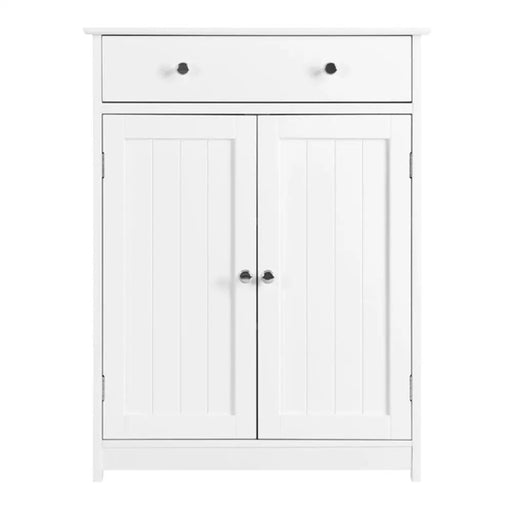 Free-Standing Bathroom Cabinet Storage Cabinet with 1 Drawer 2 Doors – view 1