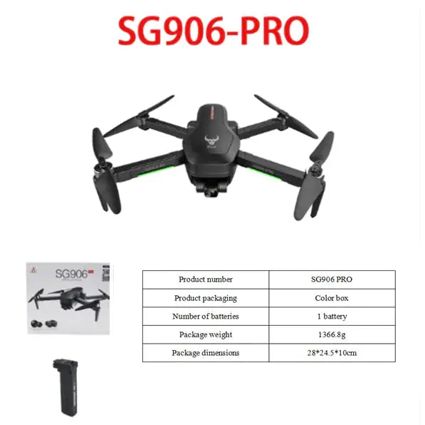 SG906 PRO Foldable GPS Drone with 4K Gimbal Camera - Beast 3 | Outdoor Electronics – view 1