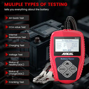 BA101 Car Battery Tester – 12V Load Analyzer (100–2000 CCA) – view 14