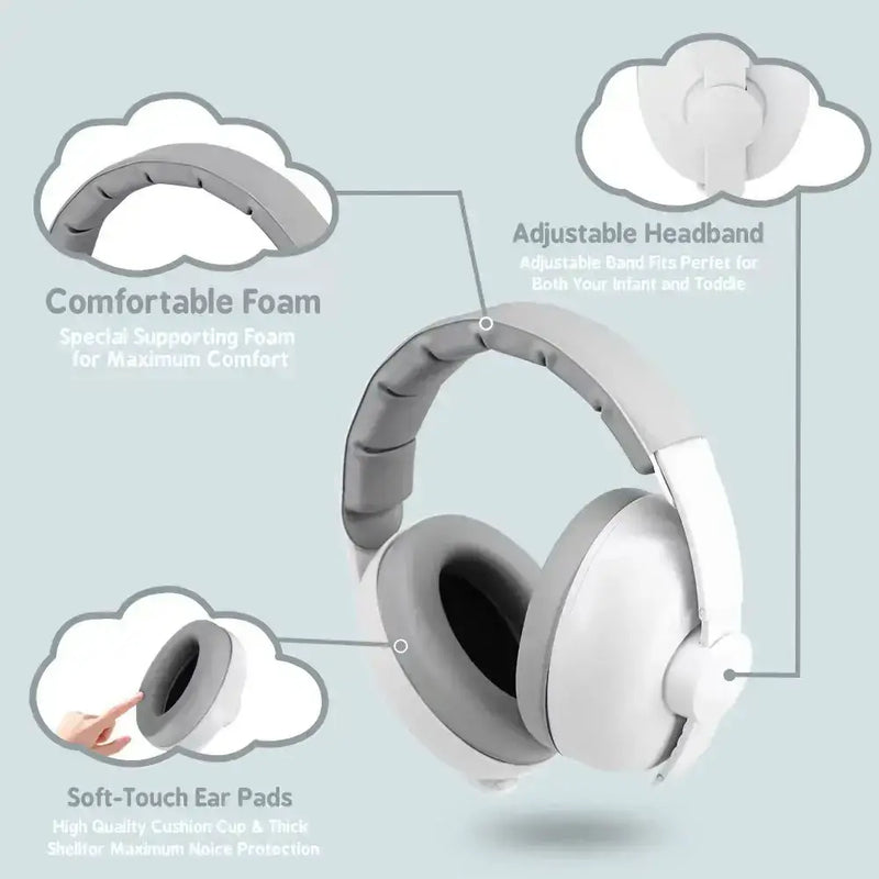 Habicare HBC Baby Ear Protection Earmuffs (3 colours available) Baby Ear Protection Earmuffs (3 colours available)