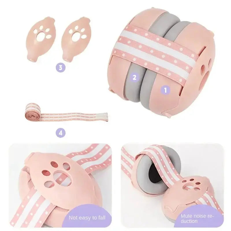 Baby Noise Reduction Earmuffs (various colours available) – view 6