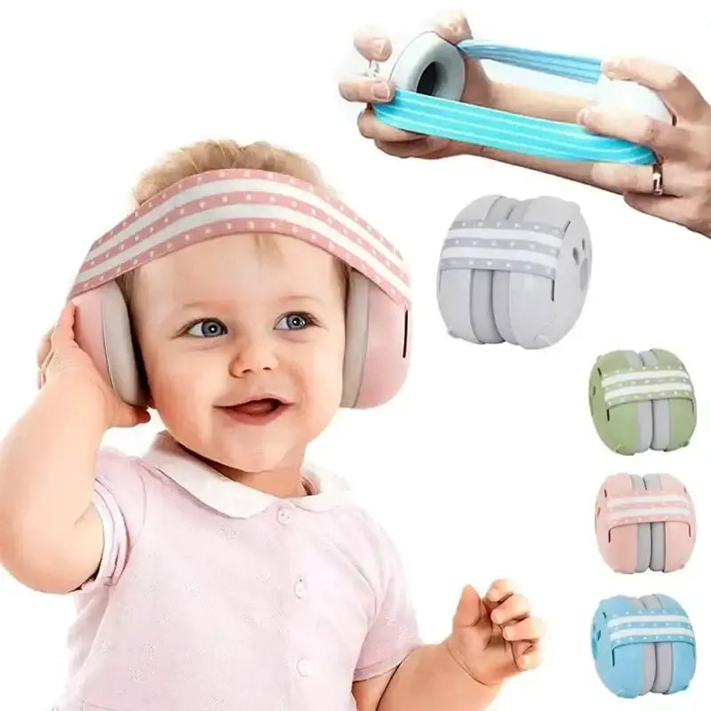 Baby Noise Reduction Earmuffs (various colours available) – view 1