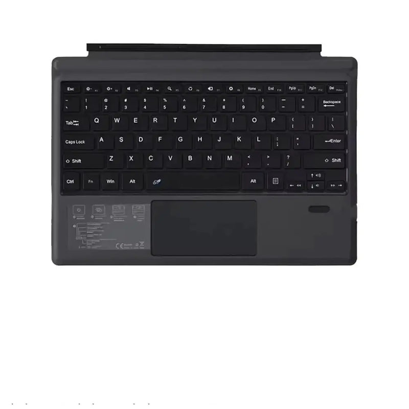 Habicare Backlit Bluetooth Keyboard Type Cover for Microsoft Surface Pro 3–7+ (12.3") & Pro 8–11/X (13") Backlit Bluetooth Keyboard Type Cover for Microsoft Surface Pro 3–7+ (12.3") & Pro 8–11/X (13")