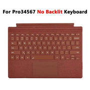 Habicare Backlit Bluetooth Keyboard Type Cover for Microsoft Surface Pro 3–7+ (12.3") & Pro 8–11/X (13") Backlit Bluetooth Keyboard Type Cover for Microsoft Surface Pro 3–7+ (12.3") & Pro 8–11/X (13")