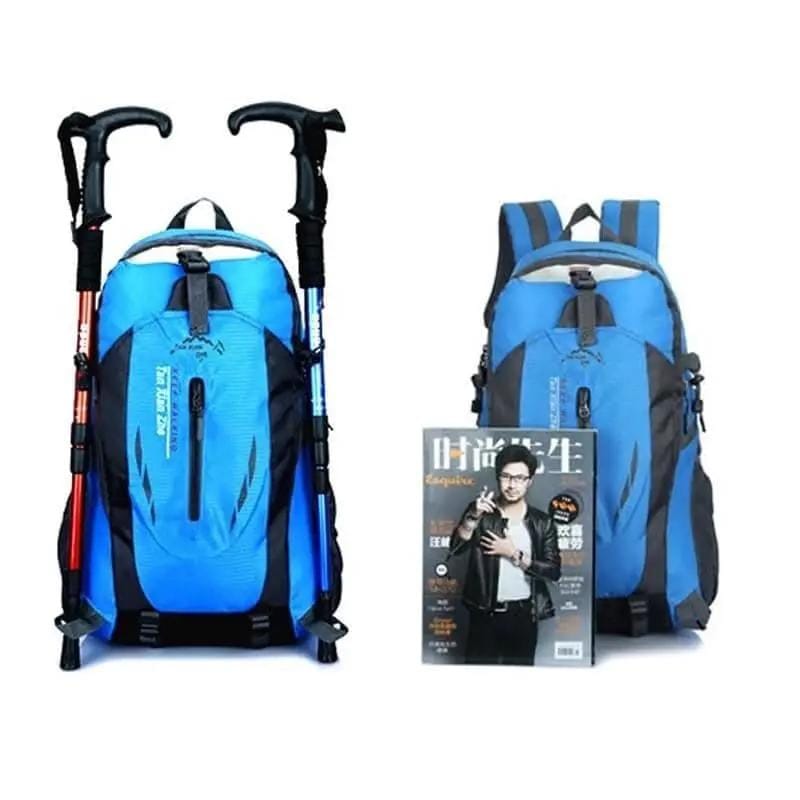 9eight5 Backpack Backpack (Blue & Black) Backpack (Blue & Black)