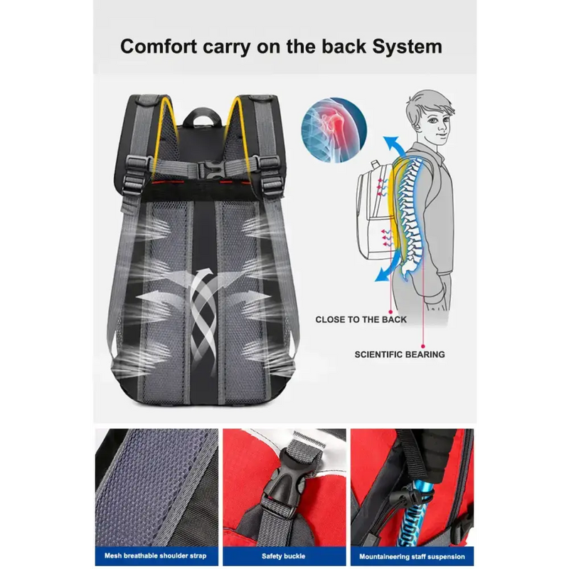 Habicare SS Backpack (Day Pack) Habicare Lightweight Water-Resistant Hiking Daypack