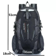 9eight5 Backpack Backpack (Black & Grey) Backpack (Black & Grey)