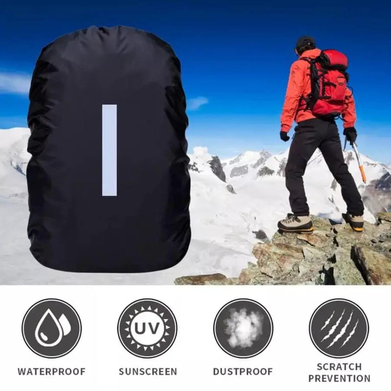 9eight5 Backpack Backpack Waterproof Black Cover Backpack Waterproof Black Cover