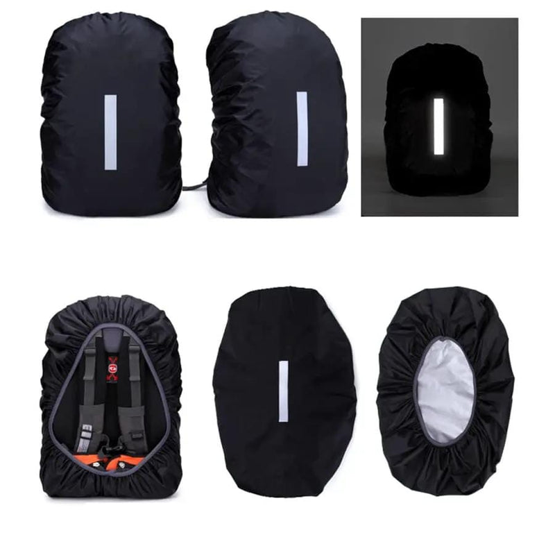 9eight5 Backpack Backpack Waterproof Black Cover Backpack Waterproof Black Cover