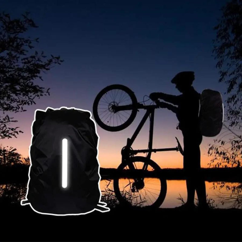 9eight5 Backpack Backpack Waterproof Black Cover Backpack Waterproof Black Cover