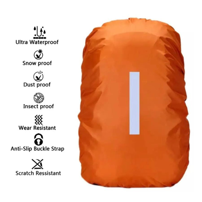 9eight5 Backpack Backpack Waterproof Cover (Orange) Backpack Waterproof Cover (Orange)