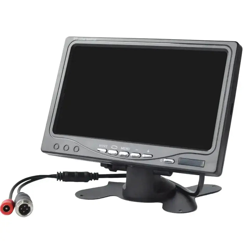 Backup Reverse Camera with 7" LCD Monitor – Easy Install 12V/24V CVBS – view 5