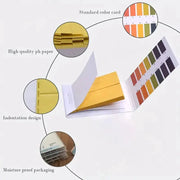 PH 1-14 Test Paper for Water, Soil, and Food Testing - 240 Strips with Storage Case – view 5