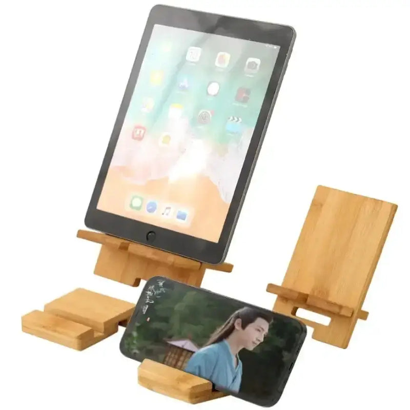 Habicare 9eight5 Bamboo Phone Stand Bamboo Phone Stand