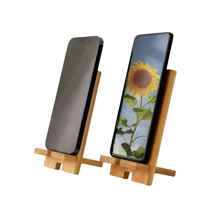 Habicare 9eight5 Bamboo Phone Stand Bamboo Phone Stand