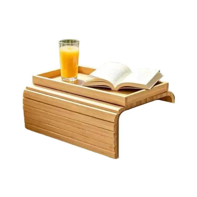 Habicare Bamboo Sofa Armrest Storage Rack Bamboo Sofa Armrest Storage Rack