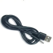 Barrel Jack Power Cable - 2mm x 0.6mm charger (Black) 1m – view 1
