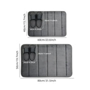 Bathroom Velvet Anti-slip Mat (different colours & sizes available) – view 2